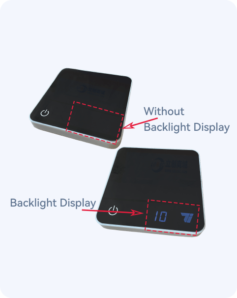 Black Semi-transparent panel process image